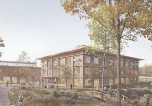 Rendering of apartments for freed families